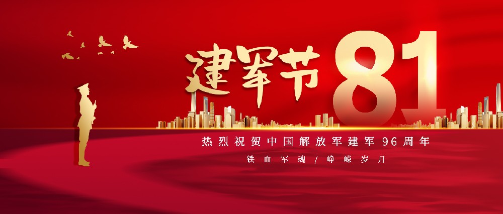 热烈庆祝中国人民解放军建军96周年！